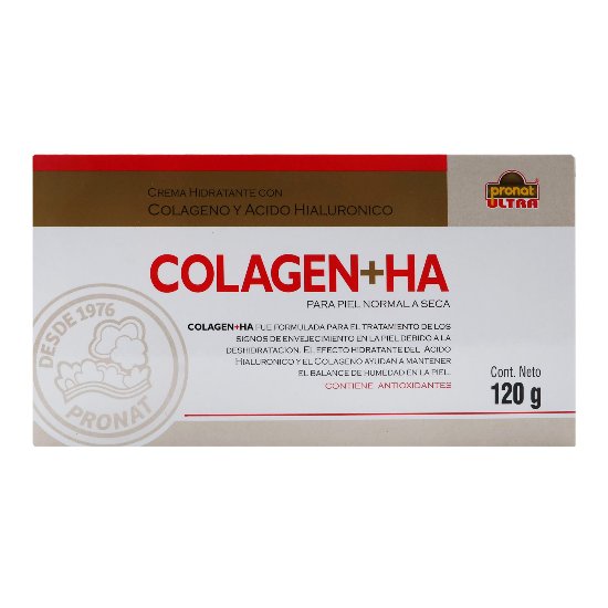 Crema Hidratante Colageno+Ha 120 G-1