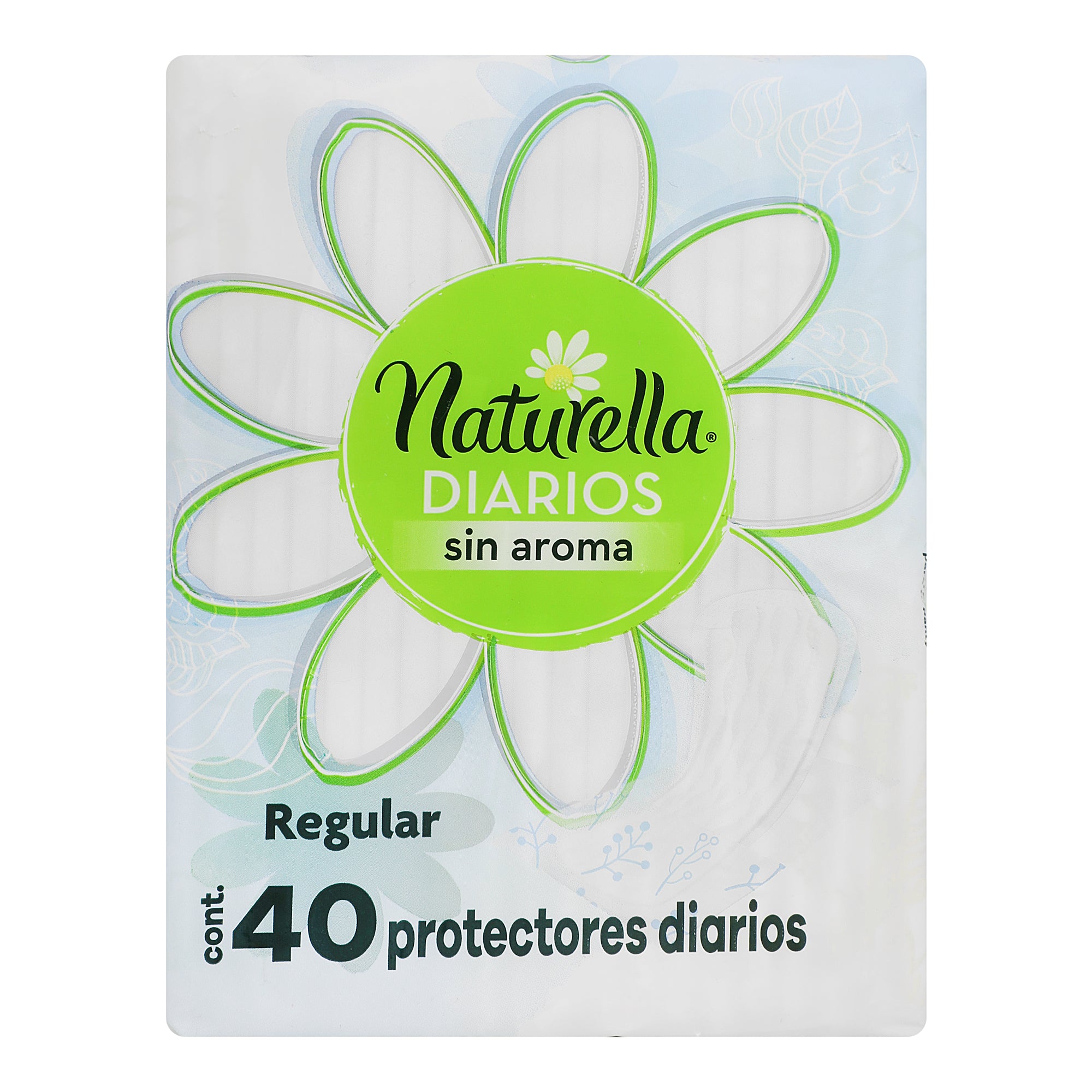 Panty Protector Naturella Diarios Sin Aroma C/40 Piezas-2