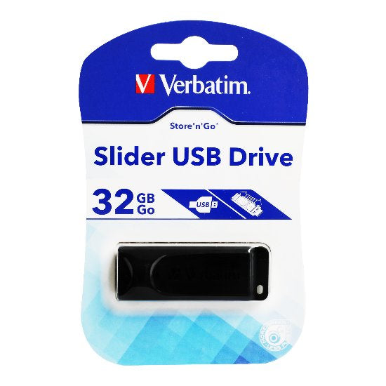 Verbatim Slider Usb 32 Gb-1