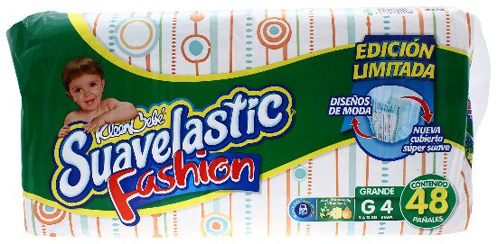 Pañal Suavelastic Con 44+ 4 Etapa 4 Grande-1