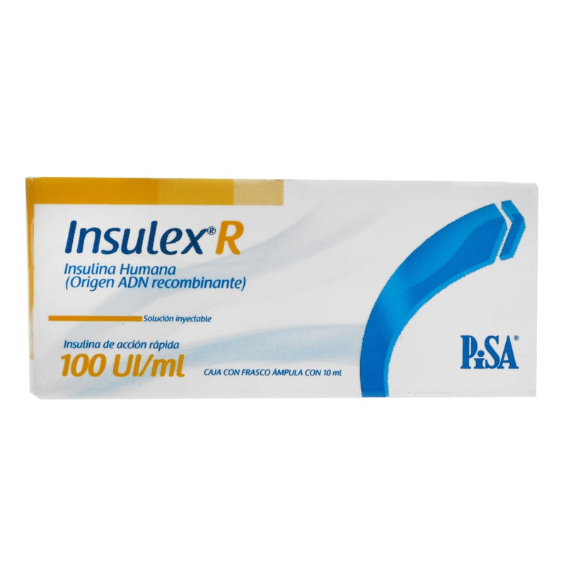 Insulex-R 100 Ui Ampolleta 1X10 Ml 7501125102806 perfil 2