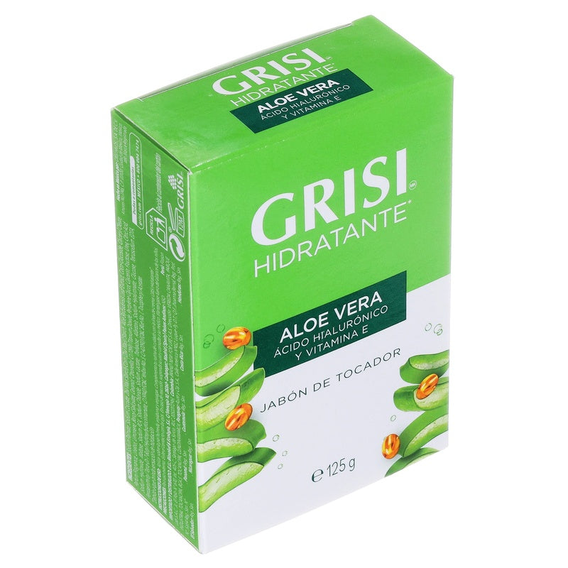 Jabon Grisi Hidratante Aloe Vera 125 G 810120501345