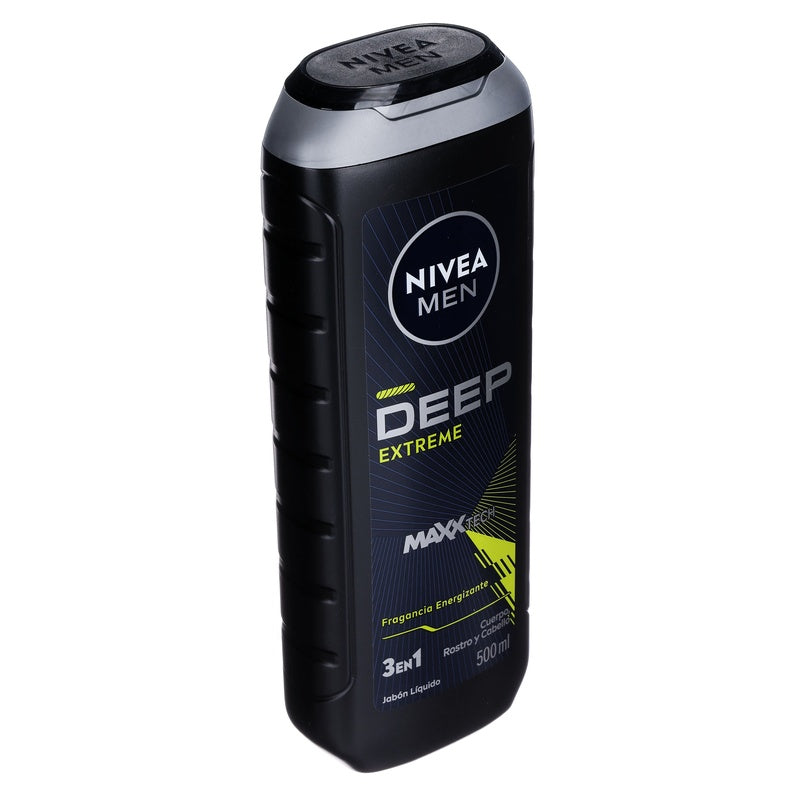 Jabon Liquido Nivea Men Corporal Extreme 500 Ml 4006000103297 perfil 12