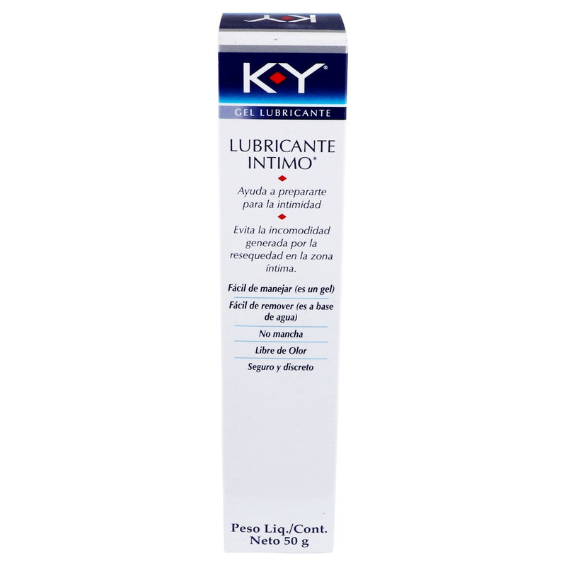 K-Y Jalea Gel Lubricante 50 G 7891010020927