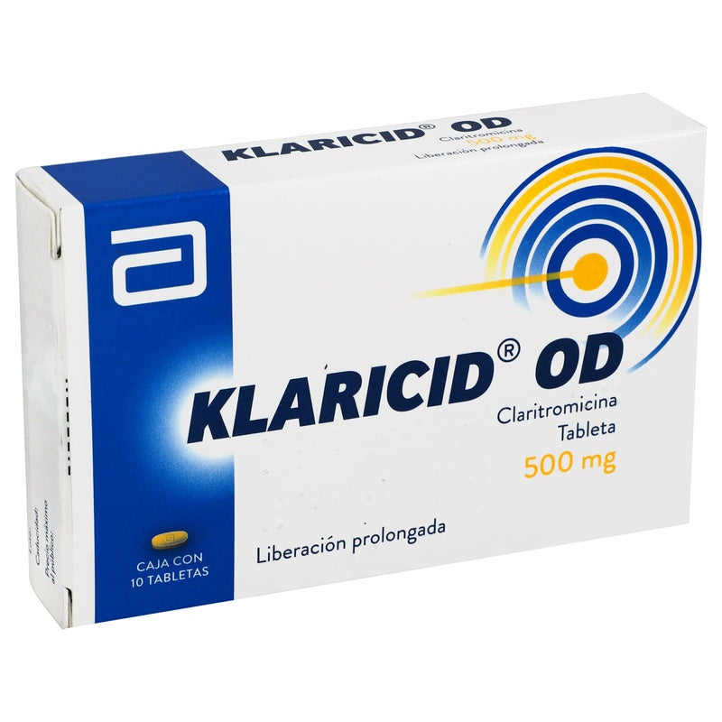 Klaricid-Od 500 Mg Con 10 Tabletas 7501033921285 perfil 5