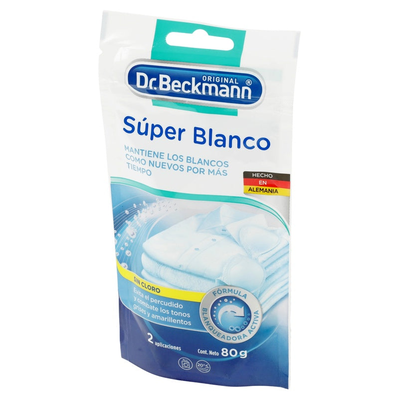 Limpiador Dr Beckman Super Blanco Intenso Para Ropa 80 G 4008455457512 perfil 7