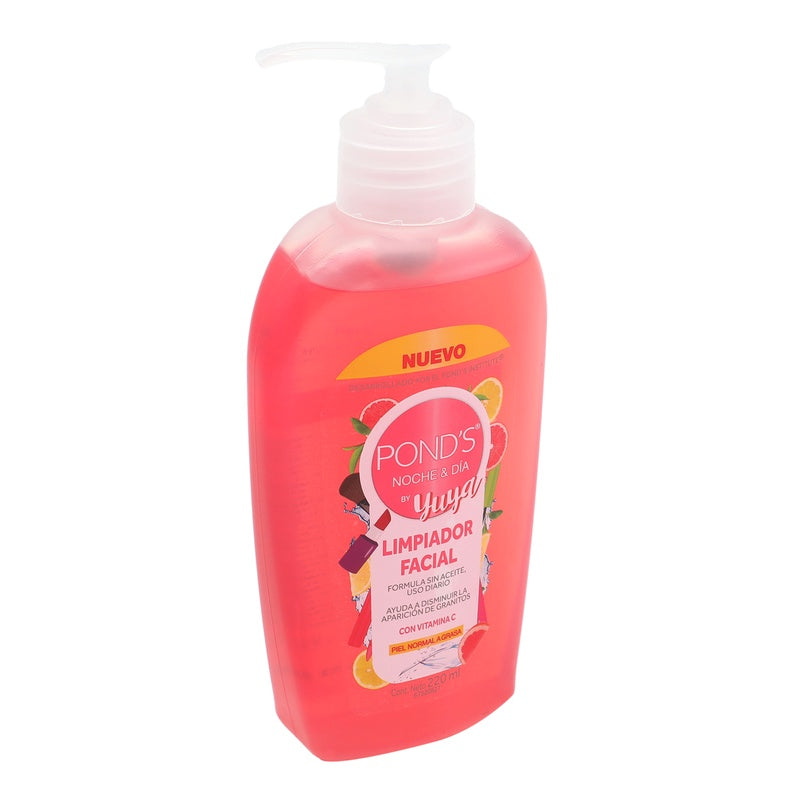 Limpiador Facial Ponds Noche Y Dia Vitamina C 220 Ml 7506306211131 perfil 3