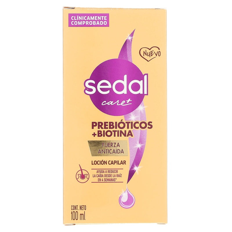 Locion Capilar Sedal Prebioticos +Biotina 100 Ml