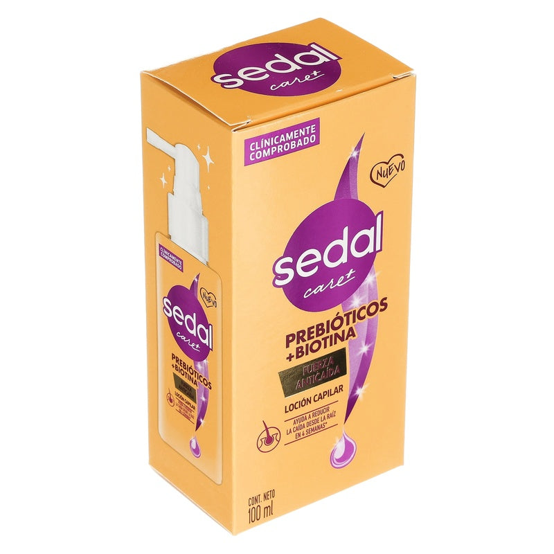 Locion Capilar Sedal Prebioticos +Biotina 100 Ml