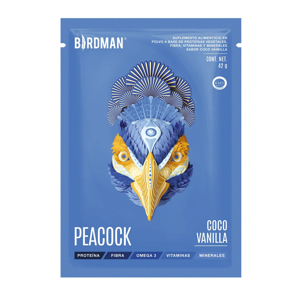 Peacock Coco-Vainilla Sobre 42 G Birdman