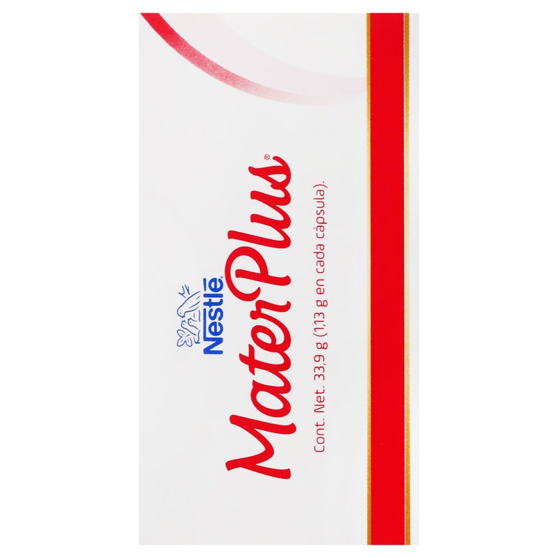 Materplus Suplemento Alimenticio Con 30 Capsulas 7501058624017 perfil 5