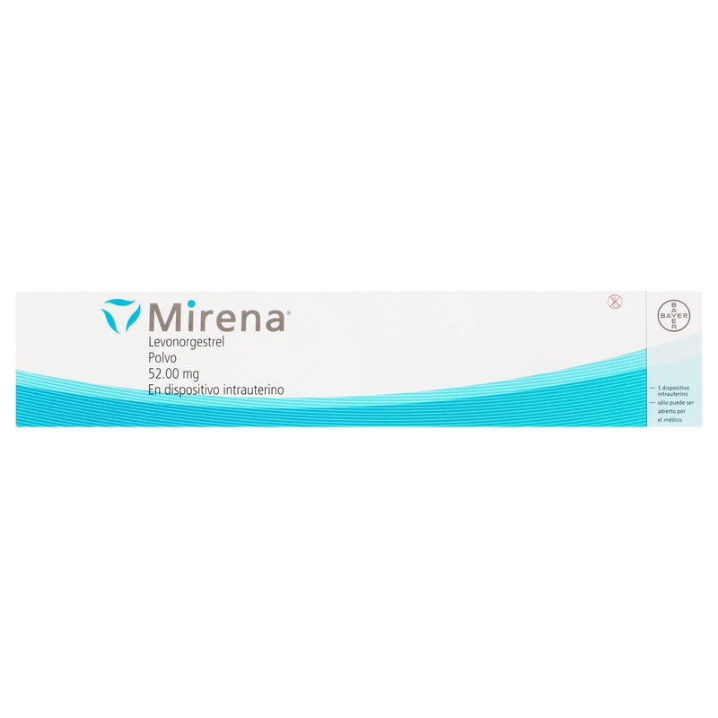 Mirena 52 Mg Dispositivo Intrauterino