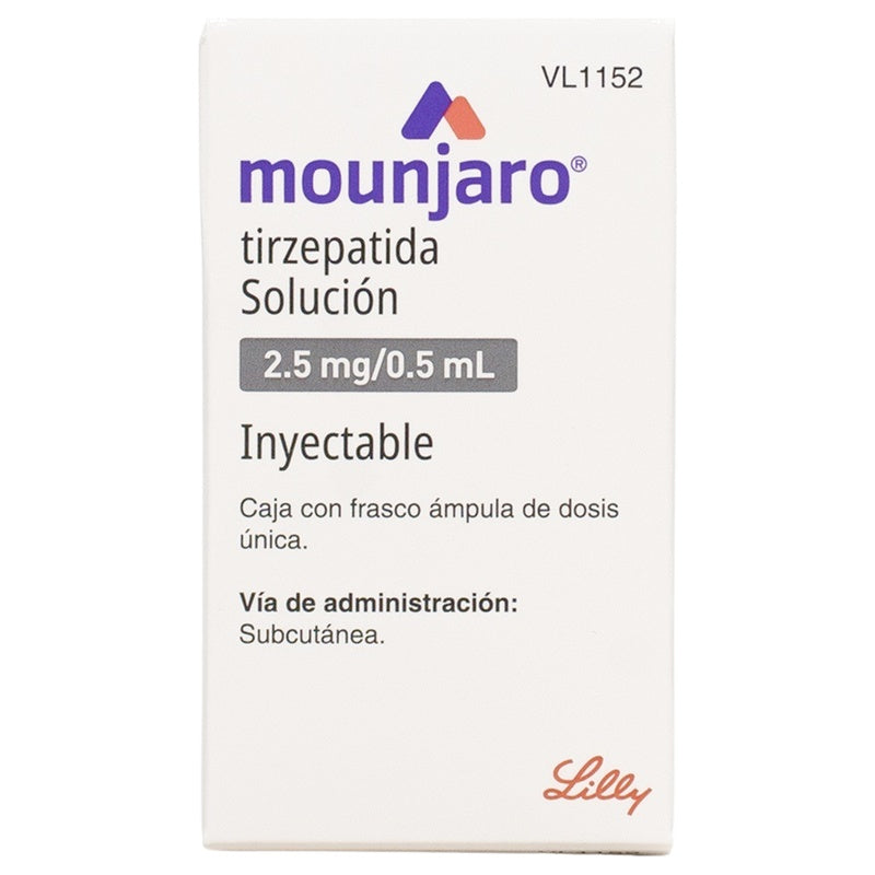 Mounjaro 2.5 Mg Solucion Inyectable Frasco Ampula 0.5 Ml 7501082243635 perfil 2