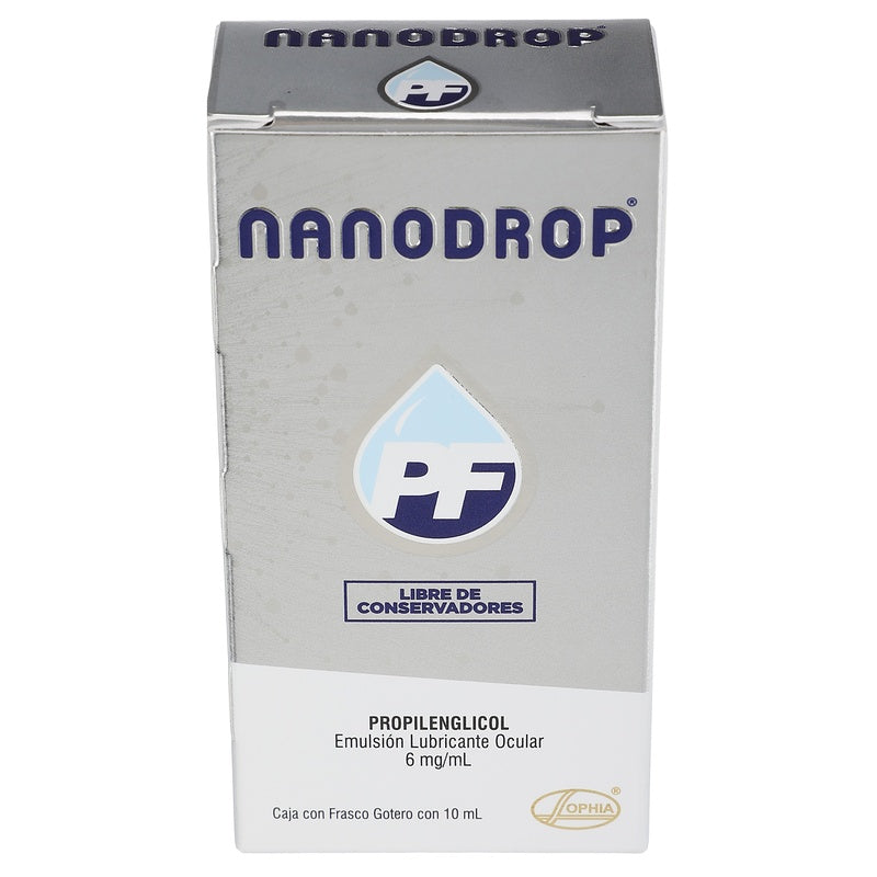 Nanodrop Pf 6Mg Frasco Gotero 10 Ml 736085416909
