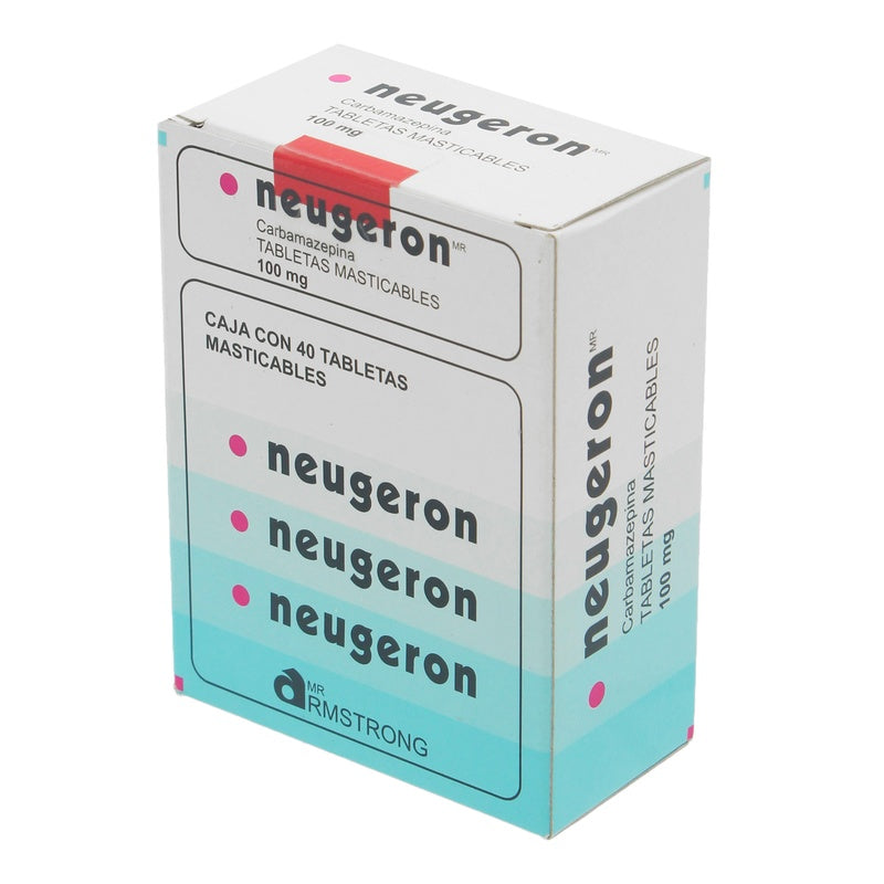 Neugeron Masticables 100 Mg Con 40 Tabletas 7501089800107 perfil 3