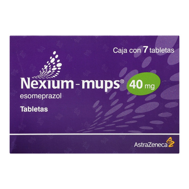 Nexium-Mups 40 Mg Con 7 Tabletas