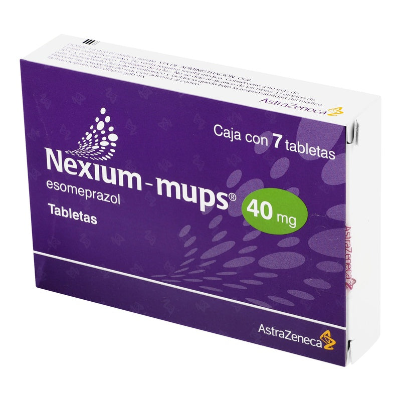 Nexium-Mups 40 Mg Con 7 Tabletas