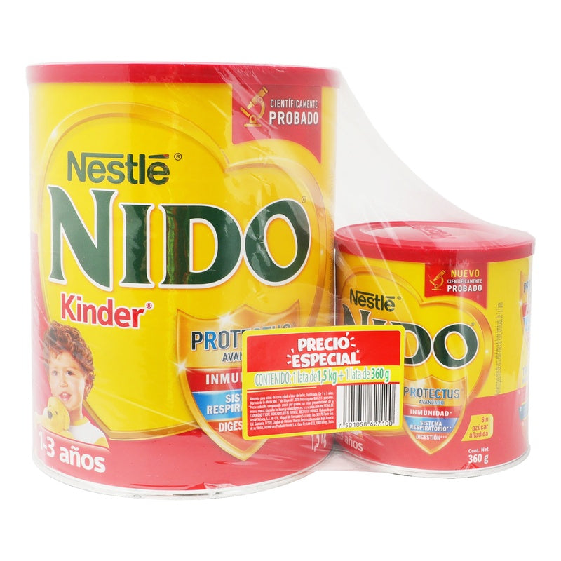 Nido Kinder 1.5 Kg + Nido Kinder 360 G 7501058627100 perfil 3