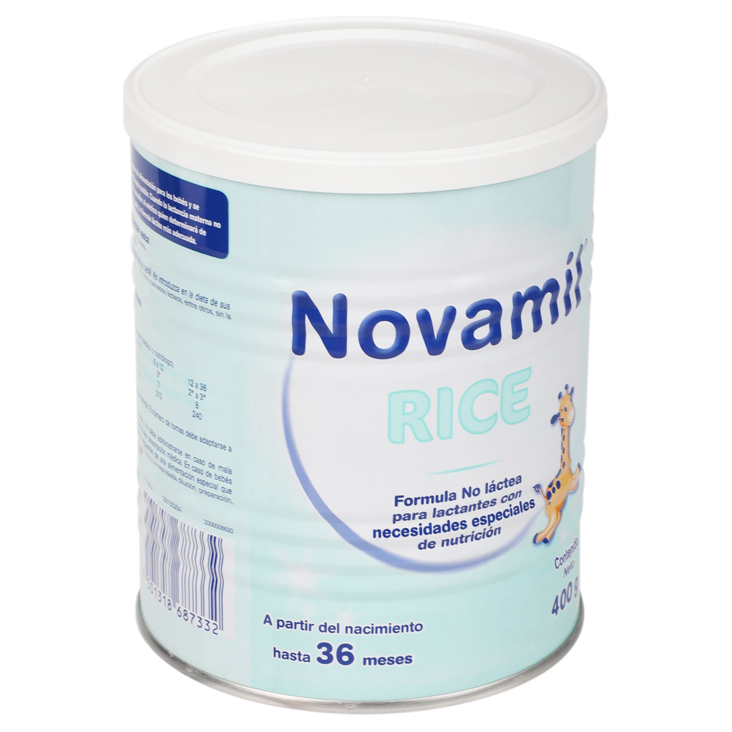 Novamil Rice Formula No Lactea 400 G 7501318687332 perfil 2