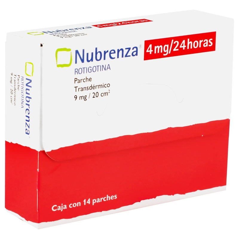 Nubrenza 4 Mg/24H Caja Con 14 Parches 7501088507038