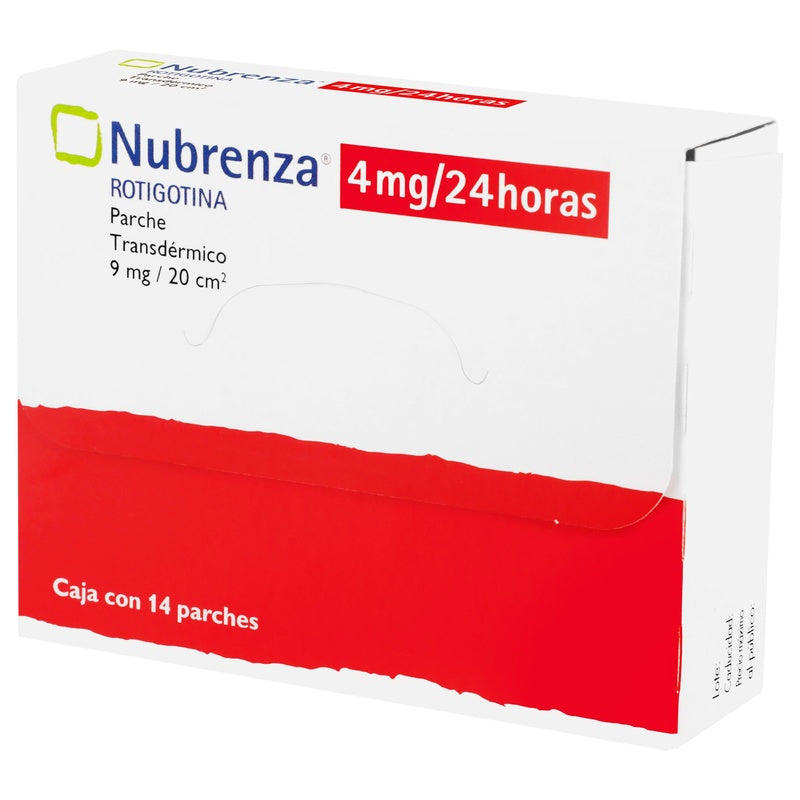 Nubrenza 4 Mg/24H Caja Con 14 Parches 7501088507038 perfil 2