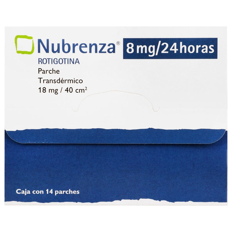 Nubrenza 8 Mg/24H Con 14 Parches 7501088507045 perfil 2