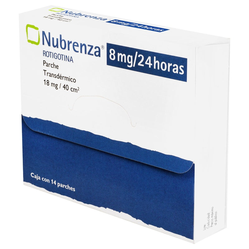 Nubrenza 8 Mg/24H Con 14 Parches 7501088507045 perfil 6