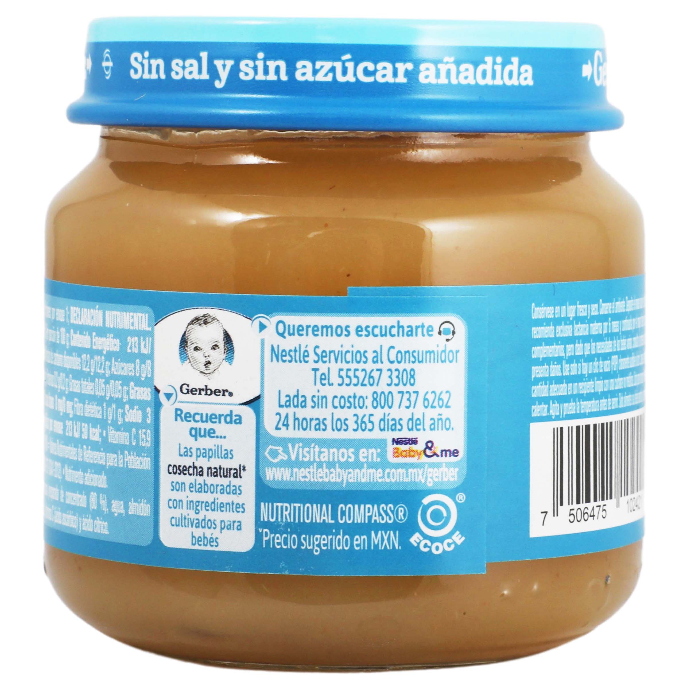 Gerber Segunda Etapa Pure Manzana 100 G-5