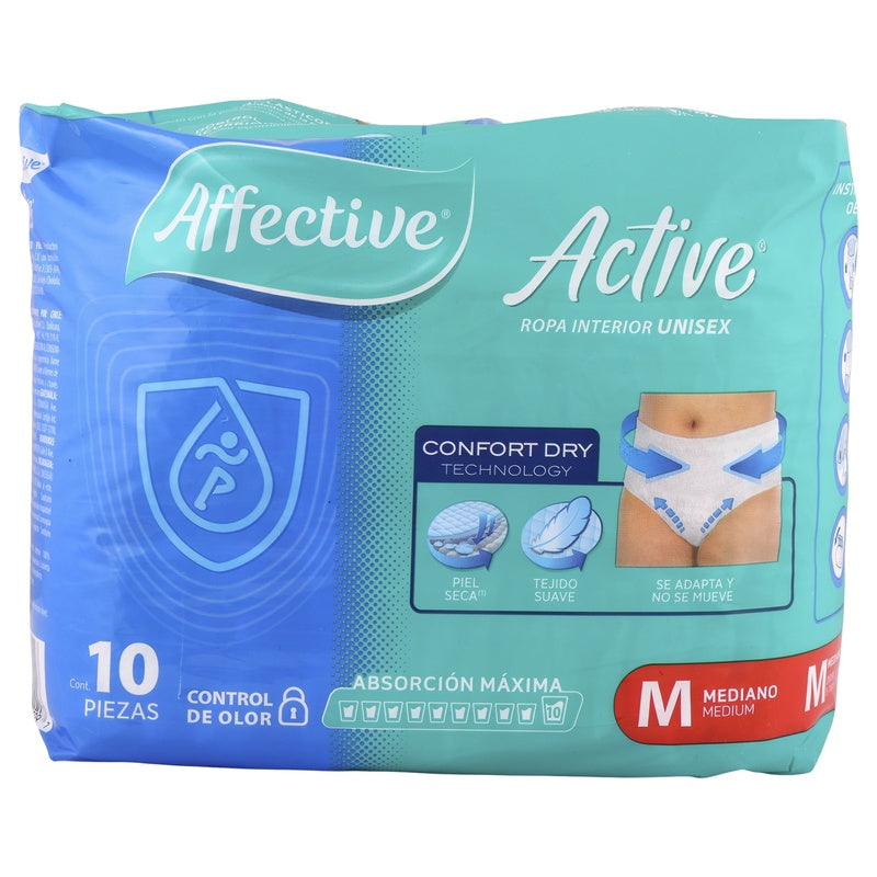 Pañal Affective Safe Pants Adulto Unitalla Con 10 Piezas 013117015997 perfil 11