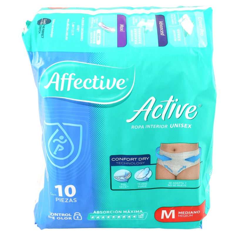 Pañal Affective Safe Pants Adulto Unitalla Con 10 Piezas 013117015997 perfil 12