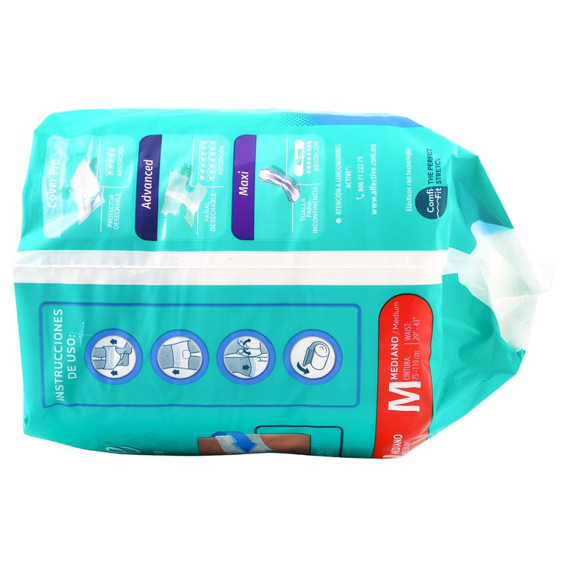 Pañal Affective Safe Pants Adulto Unitalla Con 10 Piezas 013117015997 perfil 13