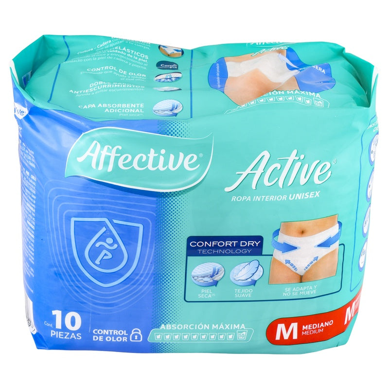 Pañal Affective Safe Pants Adulto Unitalla Con 10 Piezas 013117015997 perfil 14