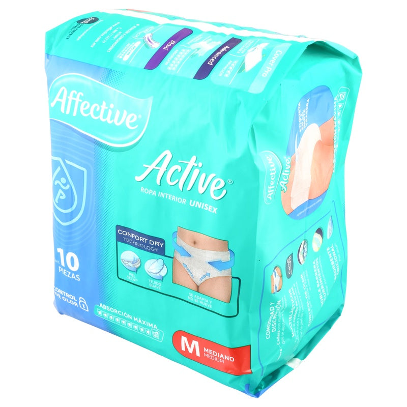 Pañal Affective Safe Pants Adulto Unitalla Con 10 Piezas 013117015997 perfil 2