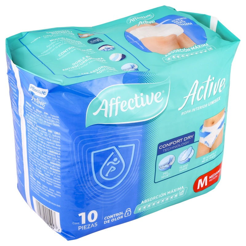 Pañal Affective Safe Pants Adulto Unitalla Con 10 Piezas 013117015997 perfil 6