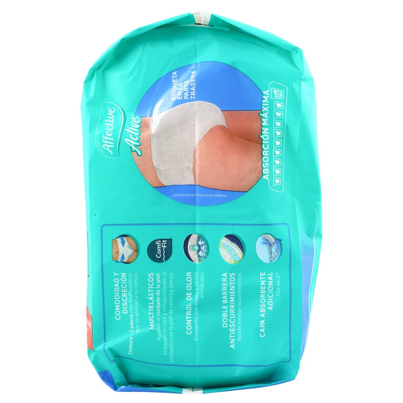 Pañal Affective Safe Pants Adulto Unitalla Con 10 Piezas 013117015997 perfil 7