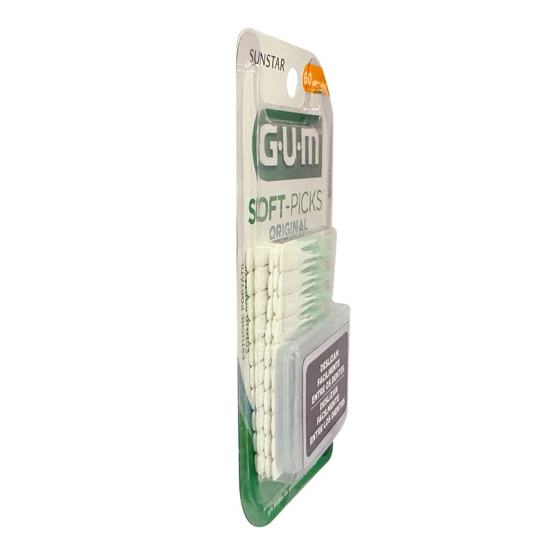 Palillos Gum Soft-Picks Original Con 60 Piezas 7502304290277 perfil 4