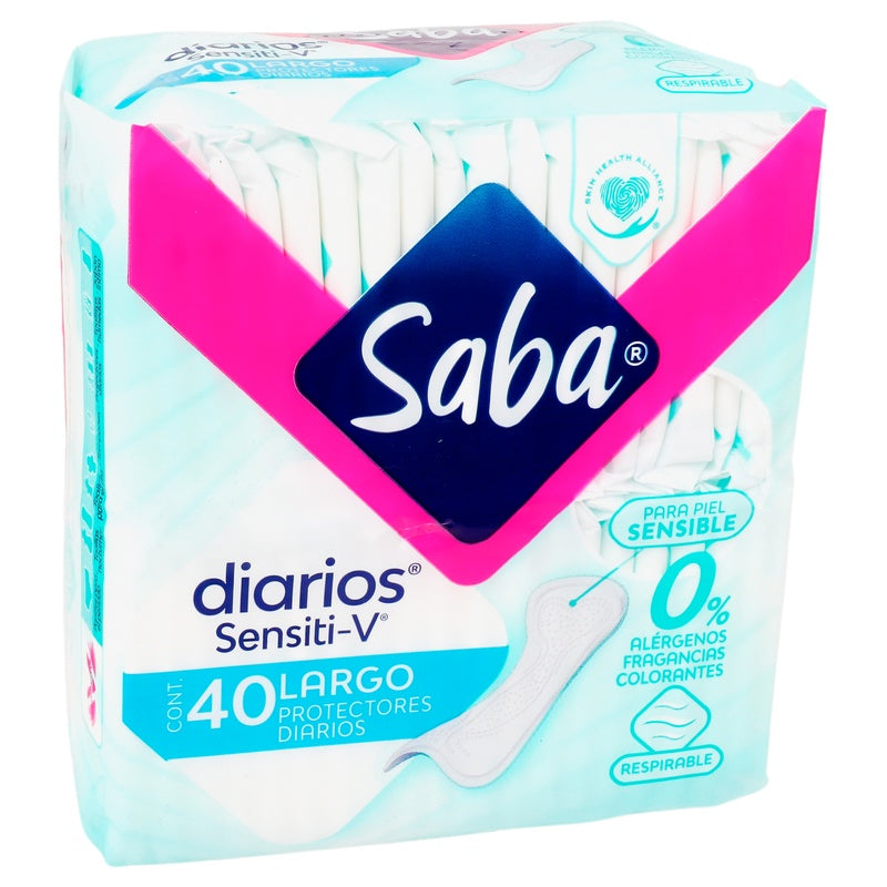 Panty Protectores Saba Sensiti-V Largo Con 40 7501019040351 perfil 3