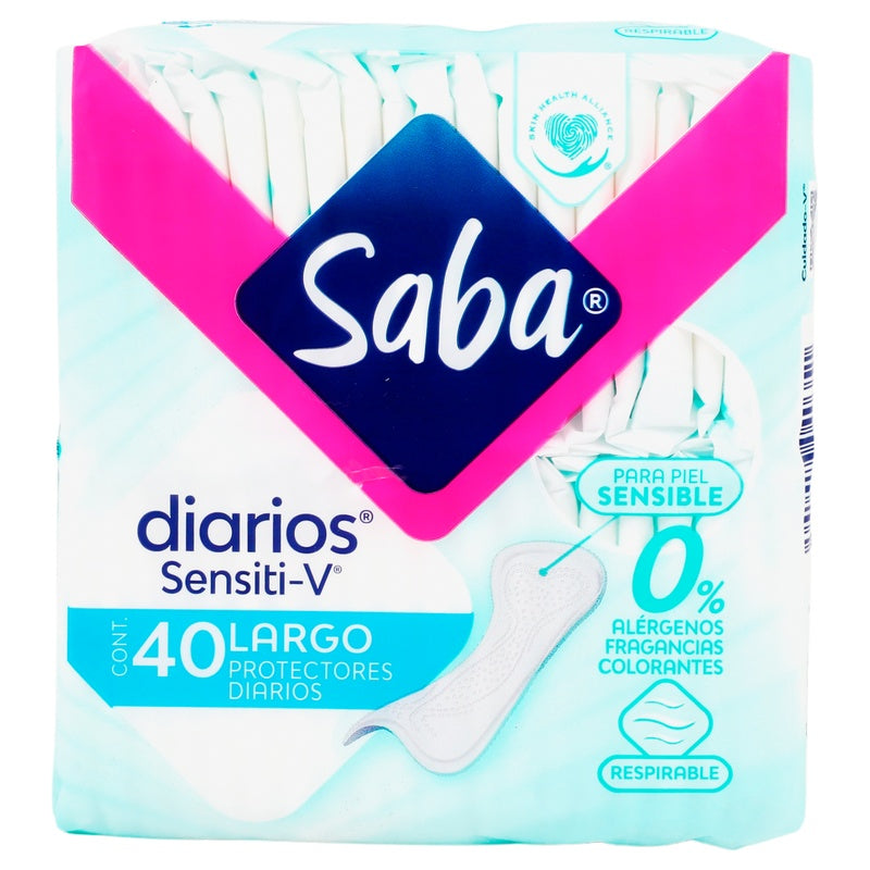 Panty Protectores Saba Sensiti-V Largo Con 40 7501019040351 perfil 8