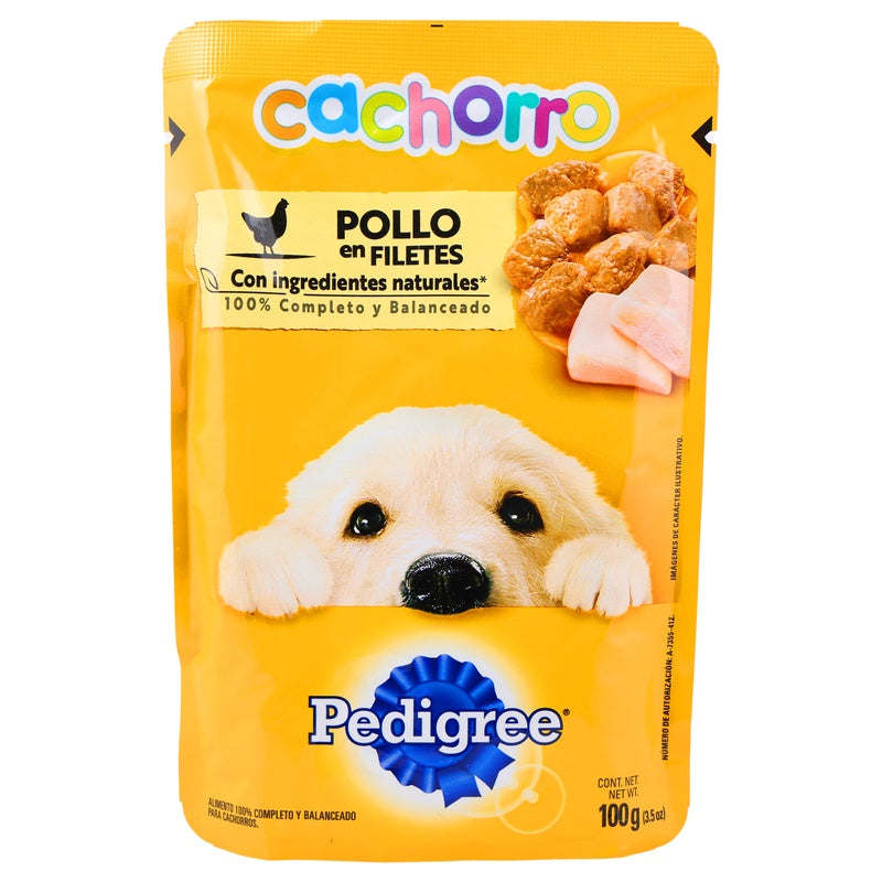 Pedigree Cachorro Pouch Pollo 24/100 G 706460249361 perfil 5