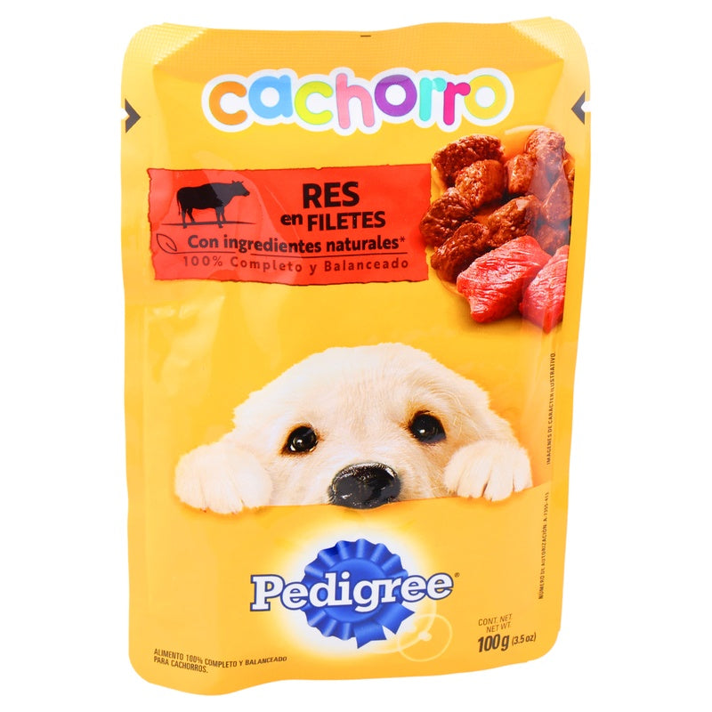 Pedigree Cachorro Pouch Res 24/100 G 706460249316 perfil 3