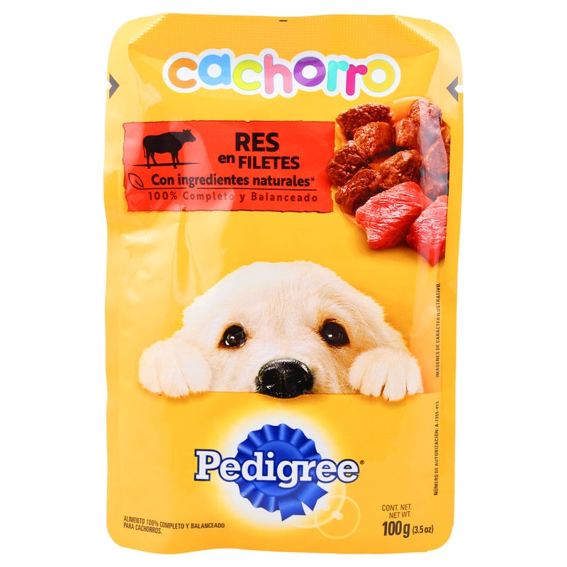 Pedigree Cachorro Pouch Res 24/100 G 706460249316 perfil 4