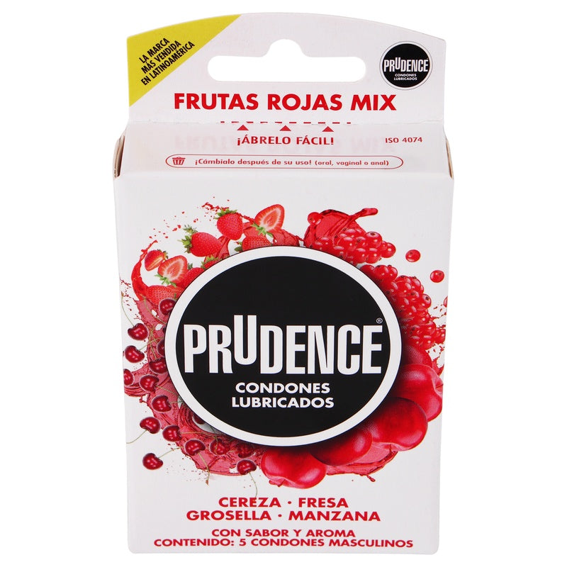 Preservativo Prudence Frutas Rojas Mix Con 5 7502214980312 perfil 5