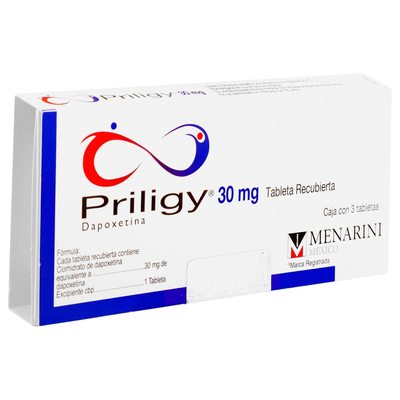Priligy 30 Mg Con 3Tabletas Recubiertas 7503013834004