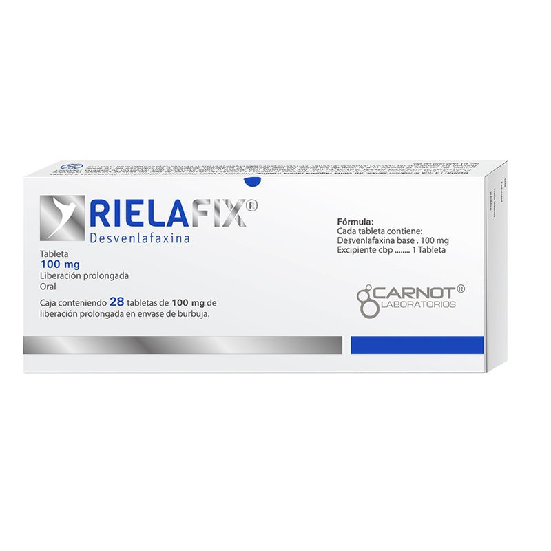 Rielafix 100 Mg Con 28 Tabletas 7501124185138