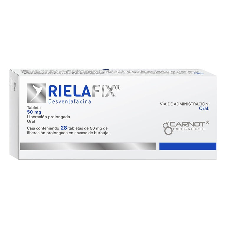 Rielafix Lp 50 Mg Con 28 Tabletas 7501124184070