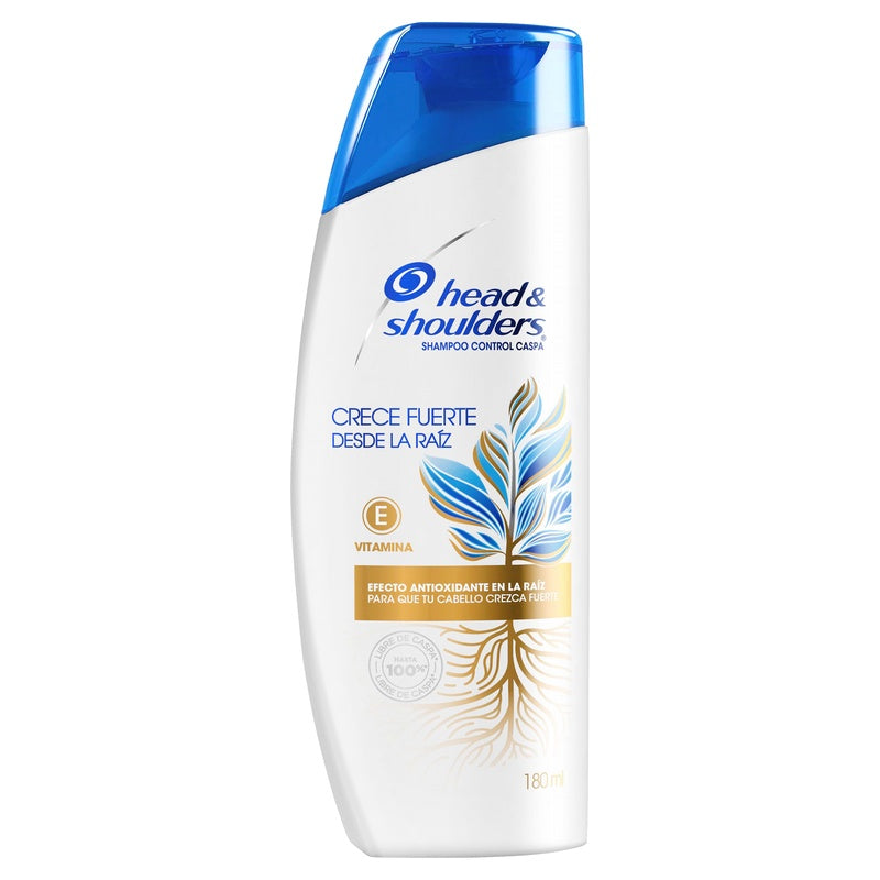 Shampoo Head & Shoulder Crece Fuerte Raiz 180 Ml 7500435159241