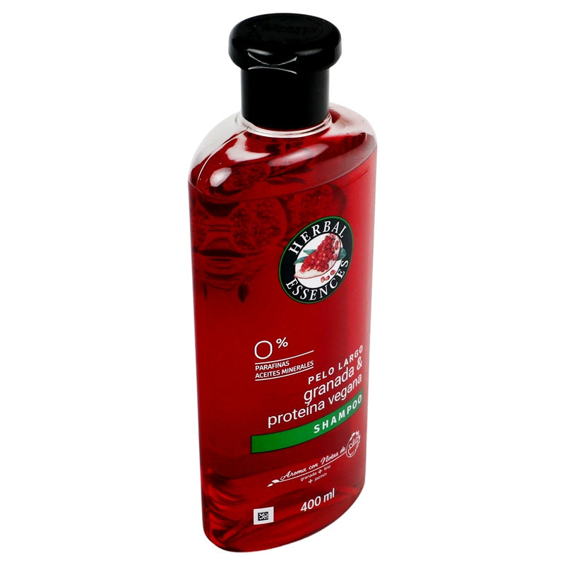 Shampoo Herbal Ess Granada-Proteina Vegana 400 Ml