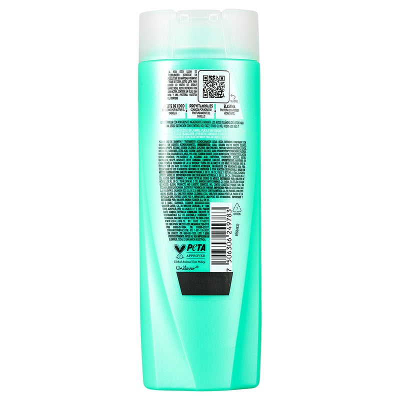 Shampoo Sedal Rizos Def Inf-Act 180 Ml 7506306249783 perfil 5