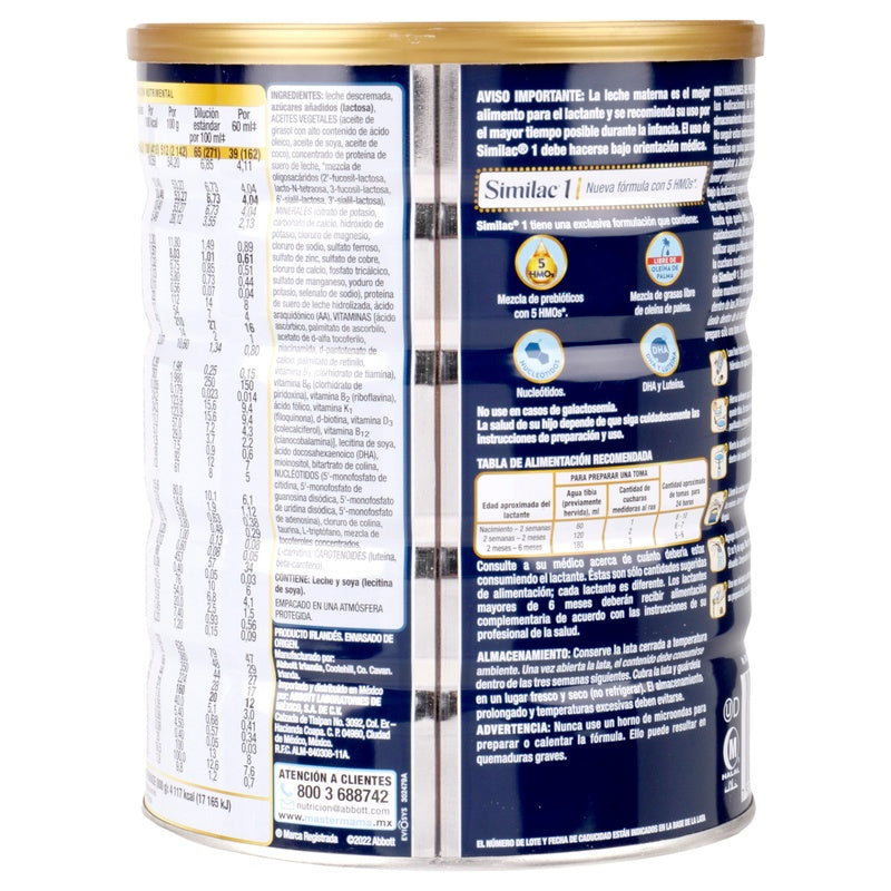 Similac 1 0 A 6 Meses Pvo 800 G 7501033963117