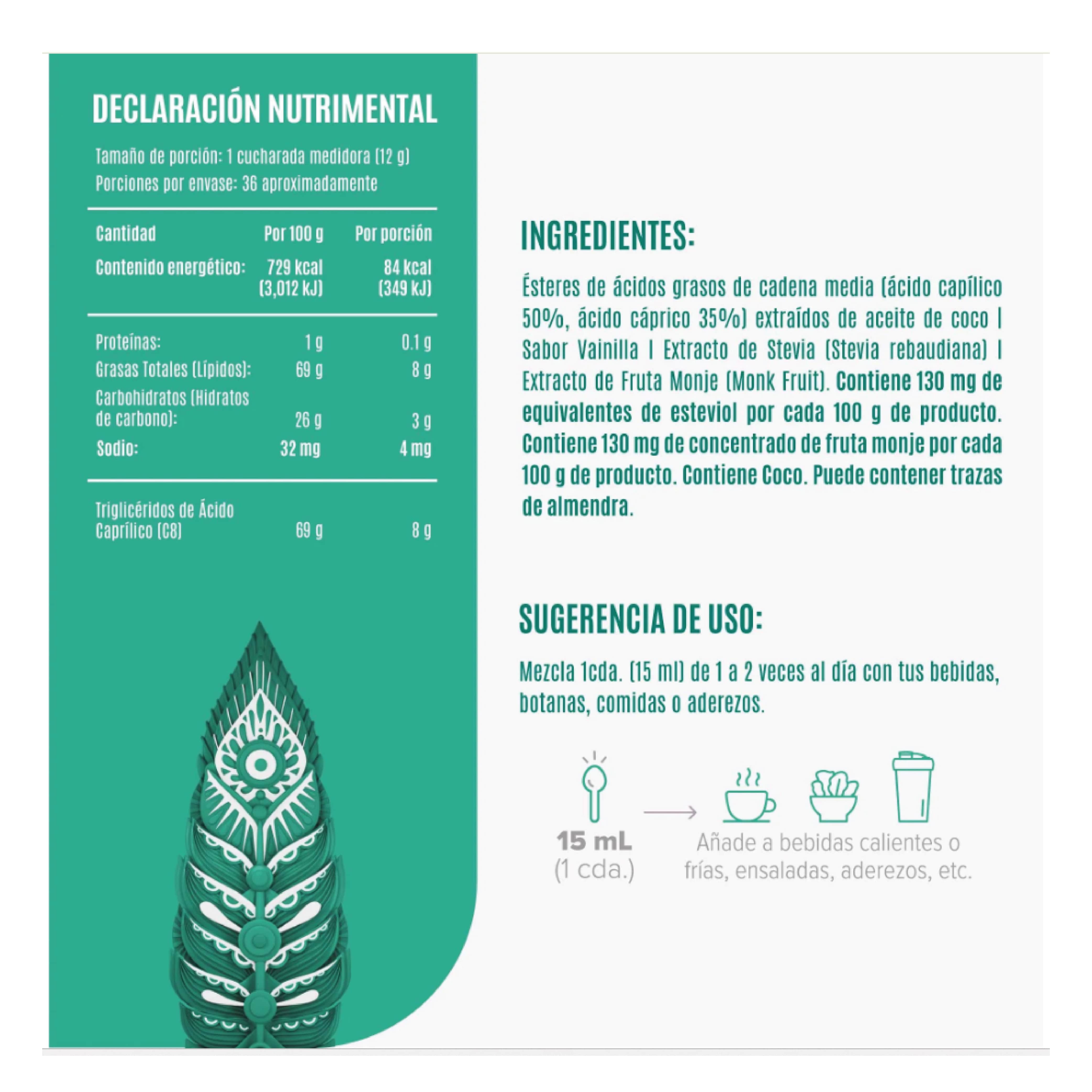 Bs Mct Oil Coco 270 Ml Birdman